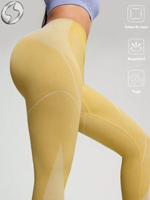 Legging Cintura Alta Seamless Com Design Anatômico Fitness