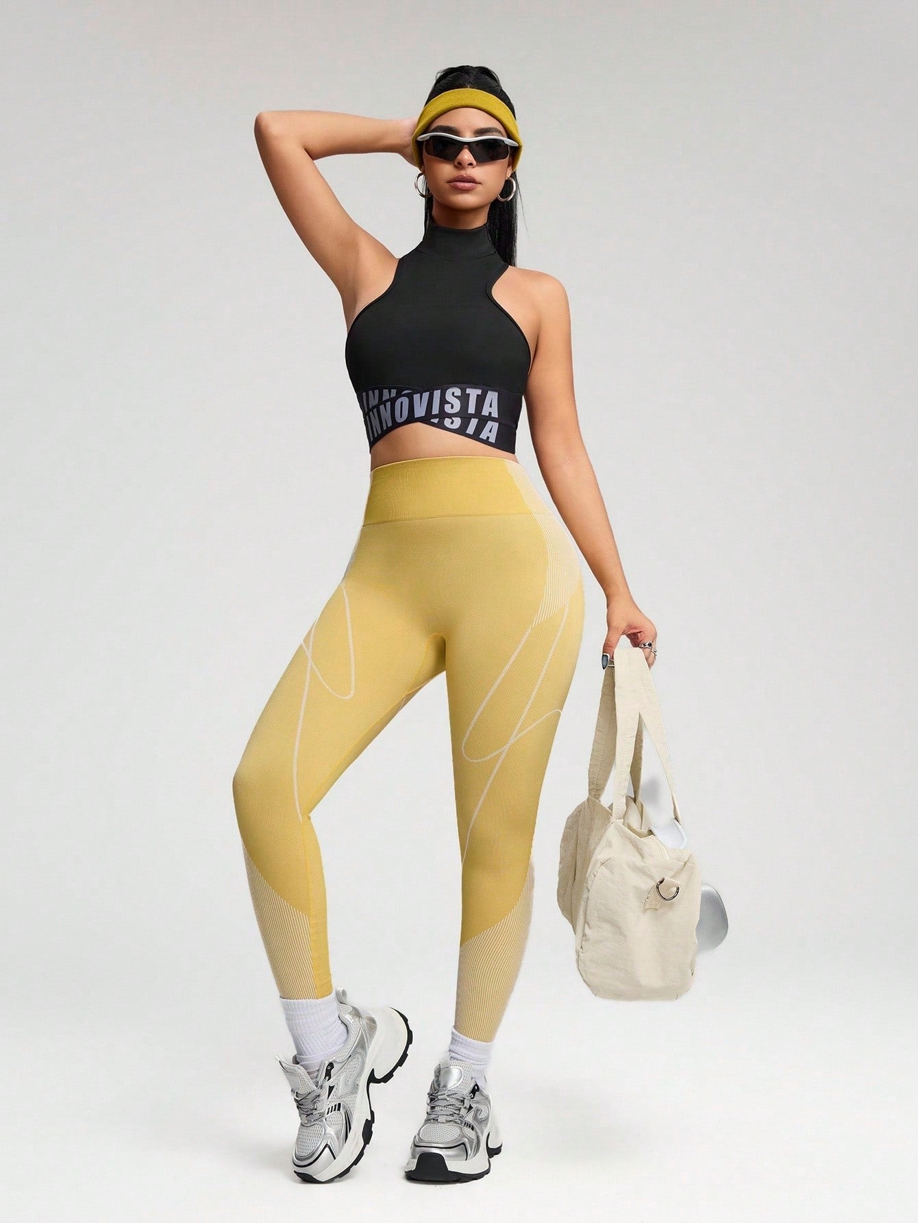 Legging Cintura Alta Seamless Com Design Anatômico Fitness