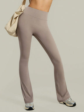 Legging Flare Cintura Alta Conforto Estilo Fitness