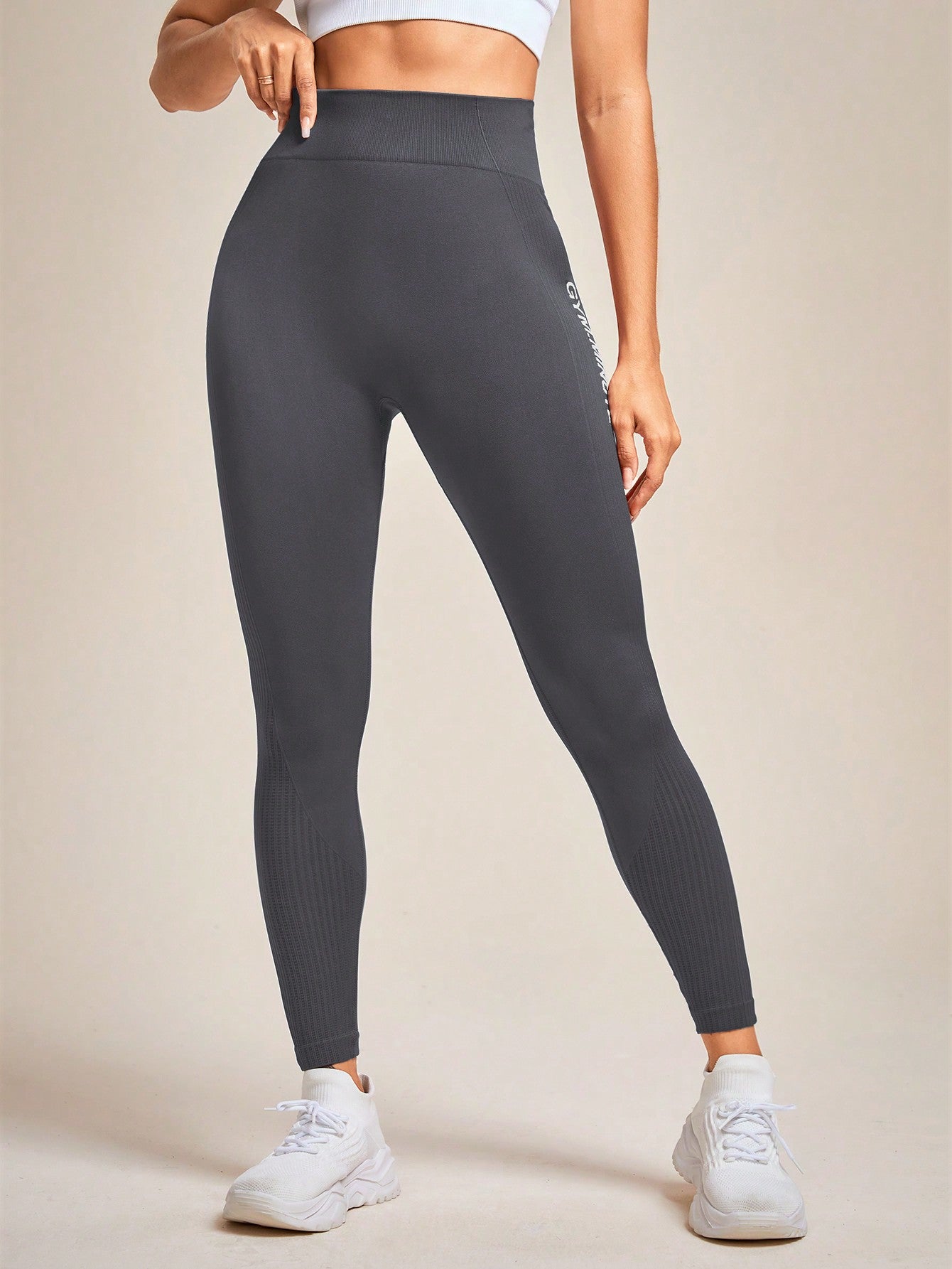 Legging Cintura Alta Seamless Com Estrutura Anatômica