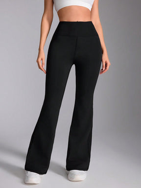 Legging Flare Cintura Alta Efeito Levanta Bumbum Estilo Fitness