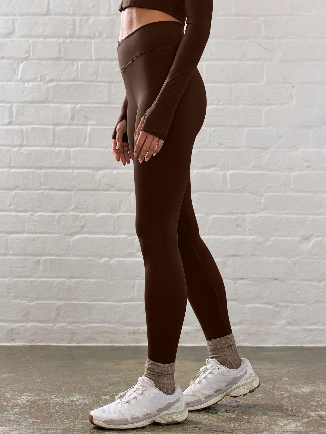 Legging Cintura Alta Modeladora Cós V Estilo Fitness