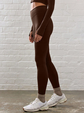 Legging Cintura Alta Modeladora Cós V Estilo Fitness