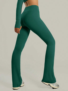 Legging Flare Cintura Alta Conforto Estilo Fitness