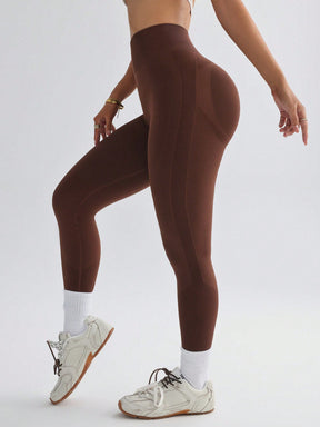 Legging Cintura Alta Seamless Efeito Levanta Bumbum Estilo Fitness