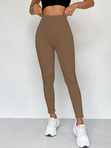 Legging Cintura Alta Conforto Estilo Minimalista
