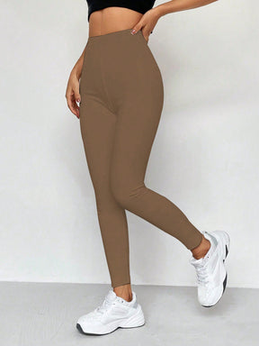 Legging Cintura Alta Conforto Estilo Minimalista