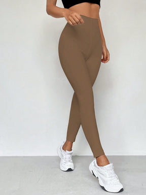 Legging Cintura Alta Conforto Estilo Minimalista