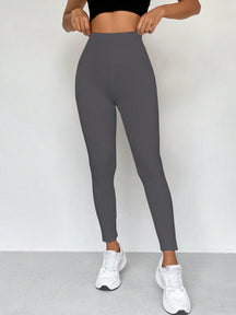 Legging Cintura Alta Conforto Estilo Minimalista