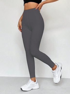 Legging Cintura Alta Conforto Estilo Minimalista