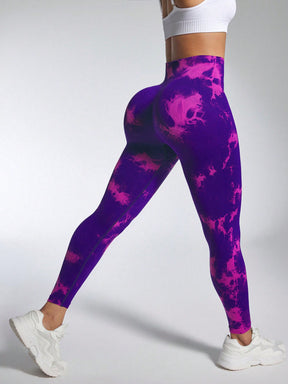 Legging Cintura Alta Textura Ventilada Estampa Fitness