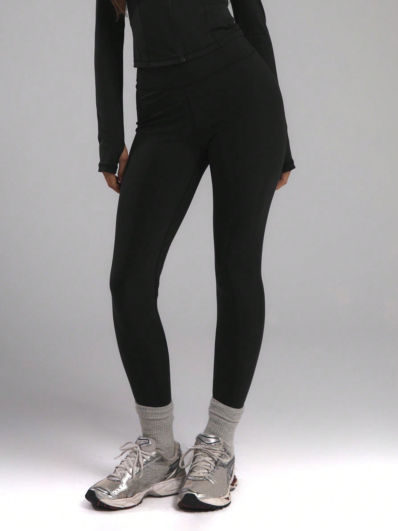 Legging Cintura Alta Básica Estilo Fitness