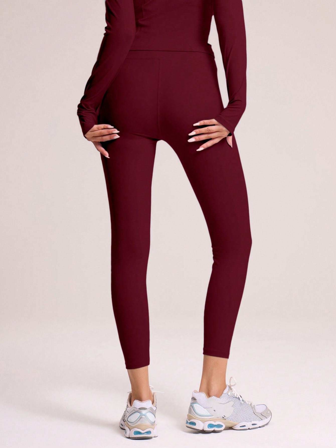 Legging Cintura Alta Básica Estilo Fitness