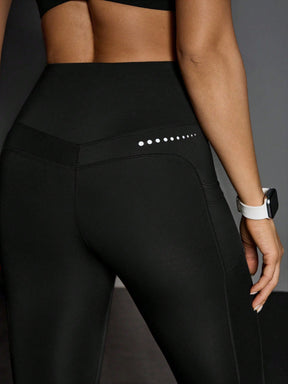 Legging Cintura Alta Com Bolso Lateral Estilo Performance