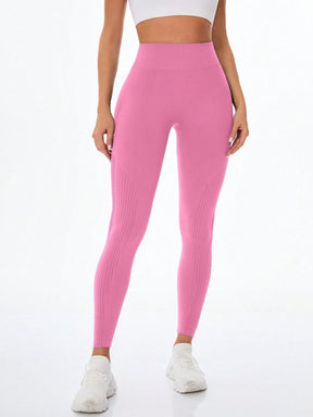 Legging Cintura Alta Seamless Com Recortes Estilo Performance