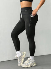 Legging Cintura Alta Com Bolso Lateral E Detalhe Estilo Fitness