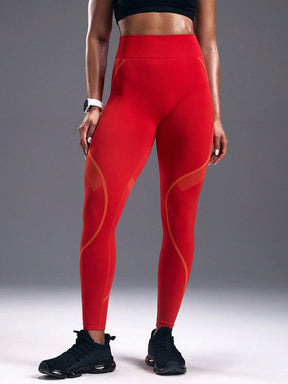 Legging Cintura Alta Seamless Com Recortes Dinâmicos