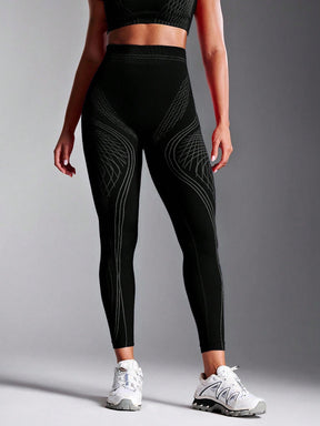 Legging Cintura Alta Seamless Com Textura Anatômica