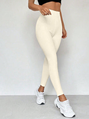 Legging Cintura Alta Conforto Estilo Minimalista