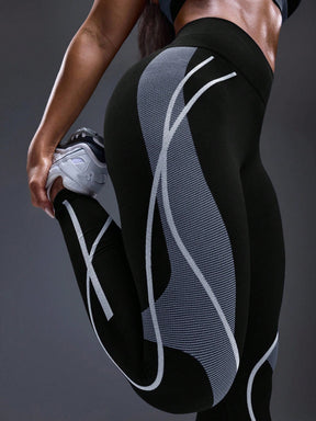 Legging Cintura Alta Seamless Com Recortes Dinâmicos