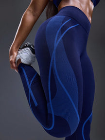Legging Cintura Alta Seamless Com Recortes Dinâmicos