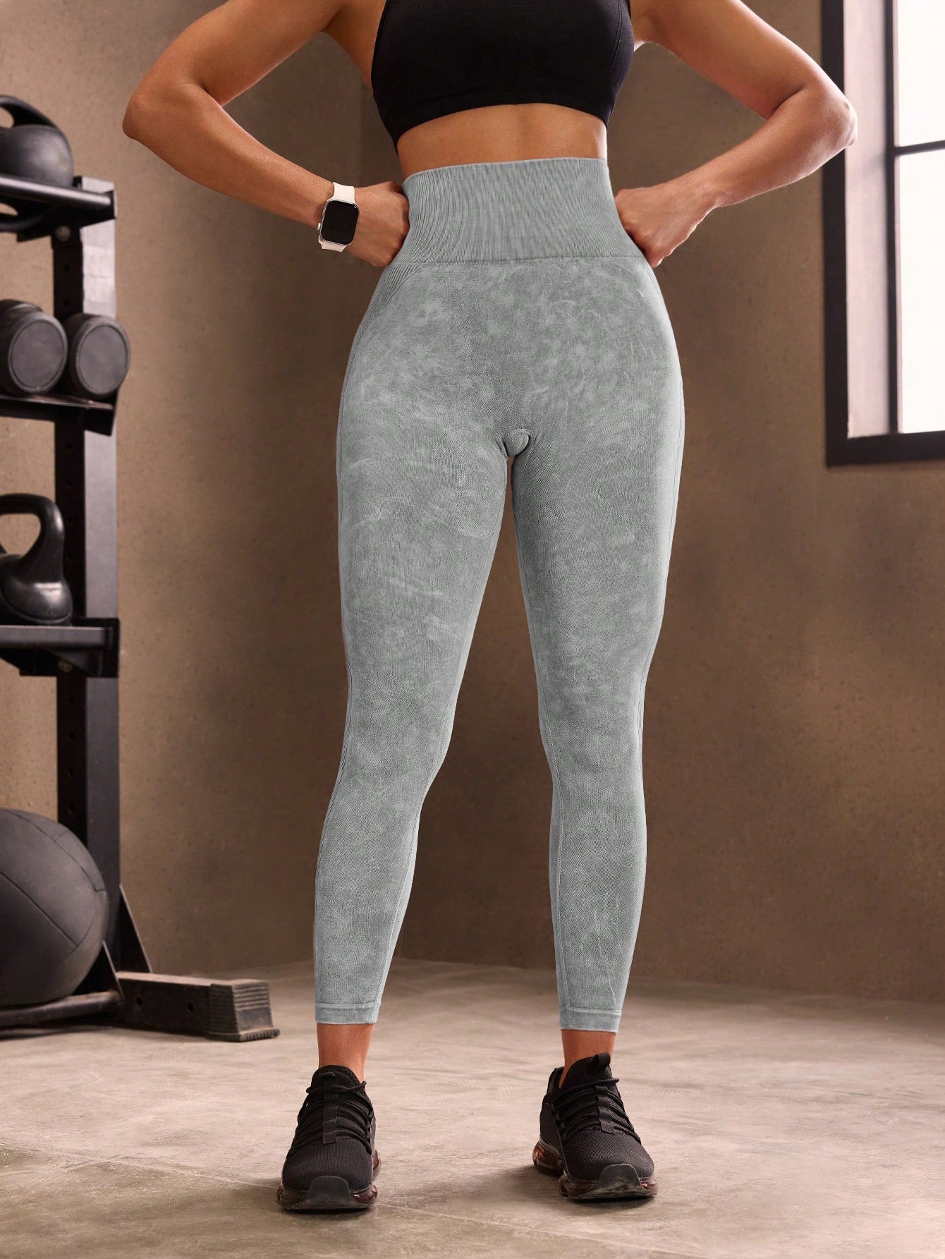 Legging Cintura Alta Seamless Com Estrutura Modeladora