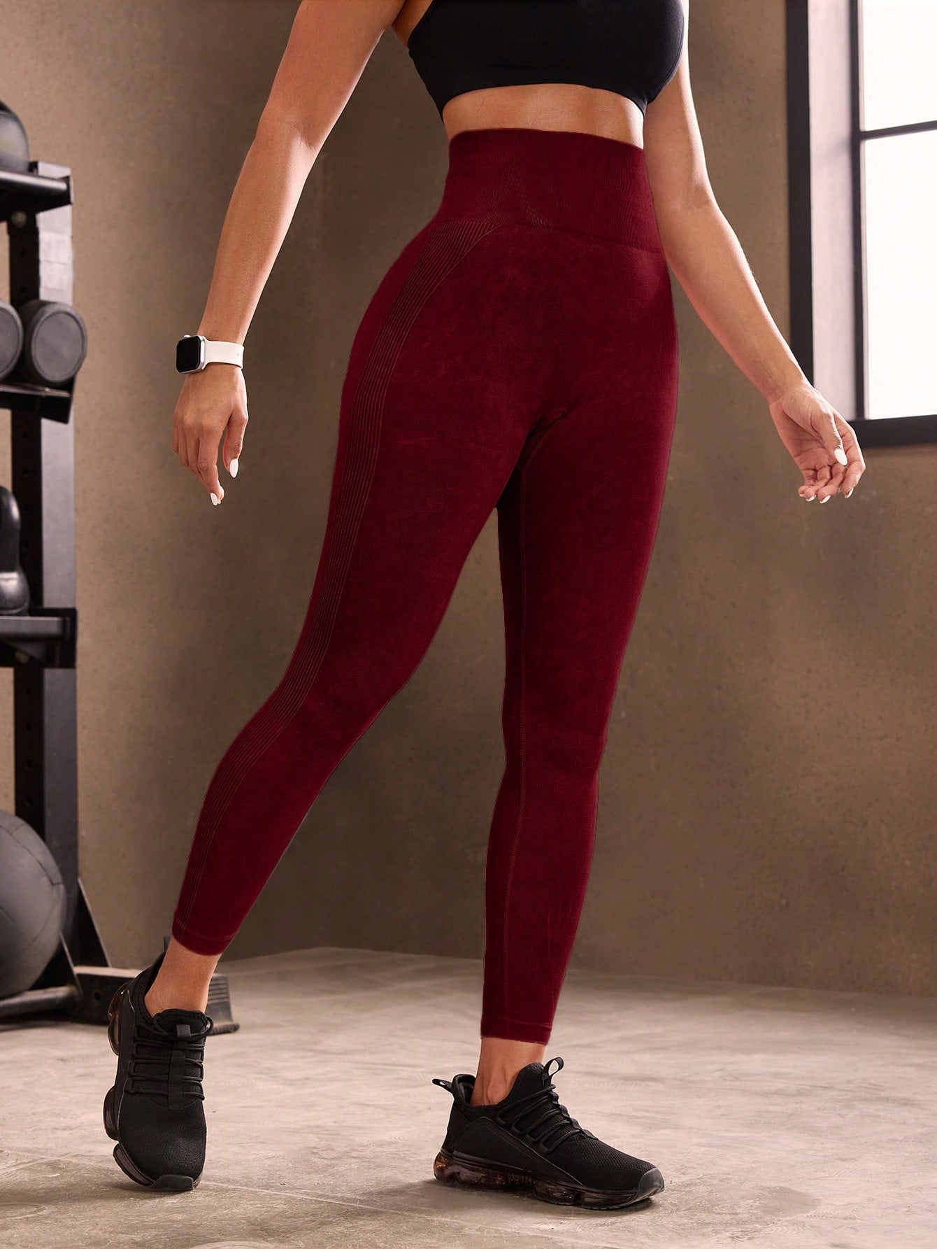 Legging Cintura Alta Seamless Com Estrutura Modeladora