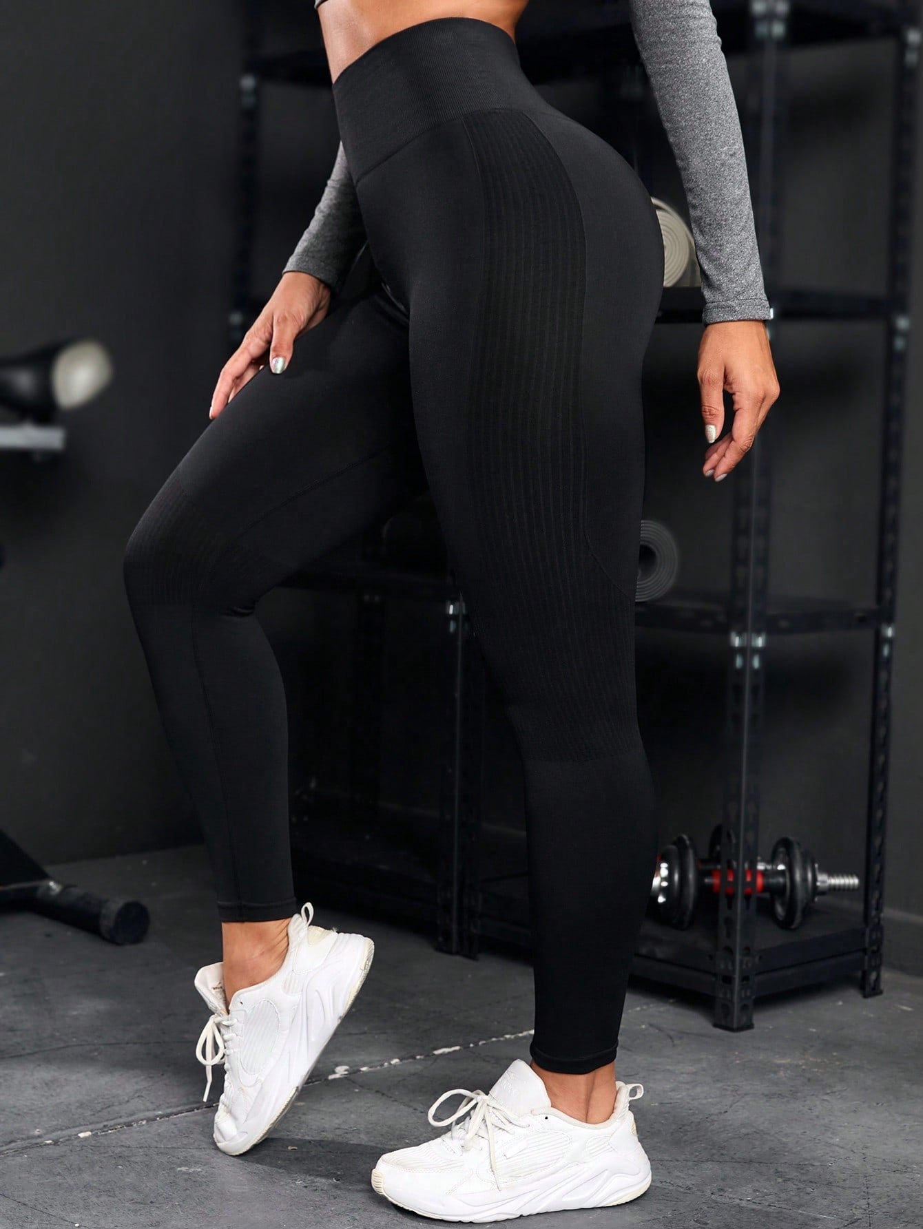 Legging Cintura Alta Modeladora Com Alta Elasticidade