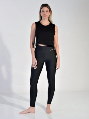 Regata Cropped Com Caimento Leve Estilo Training
