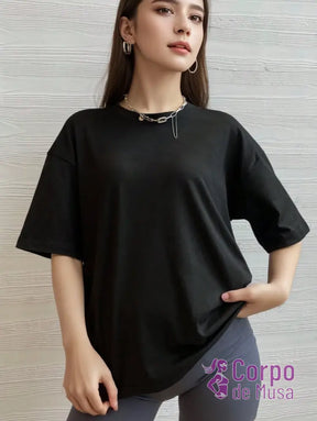 Camiseta Oversized Leve Estilo Training Camiseta Oversized Leve Estilo Training