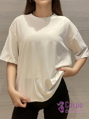 Camiseta Oversized Leve Estilo Training Camiseta Oversized Leve Estilo Training
