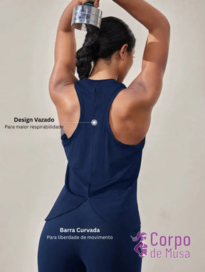 Regata Cavada Com Costas Sobrepostas Estilo Treino Regata Cavada Com Costas Sobrepostas Estilo Treino